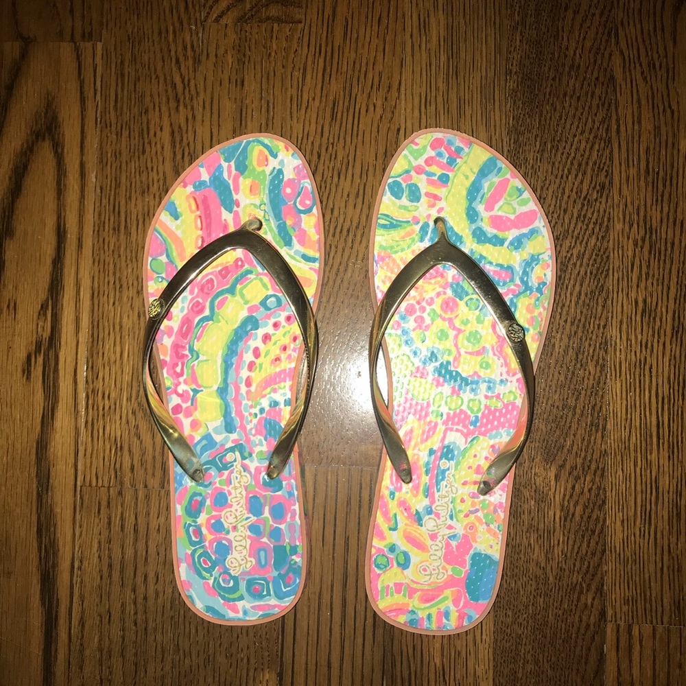 Lilly Pulitzer Pool Shoes Size 7/8